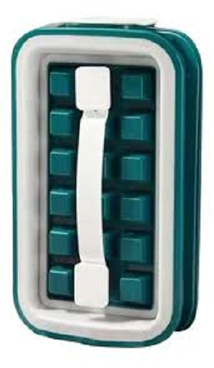 Molde Para Hielo De Silicona Cubitos Tipo Botella