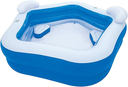 Piscina Inflable Con Reposacabeza Bestway /213cmx200cmx69cm