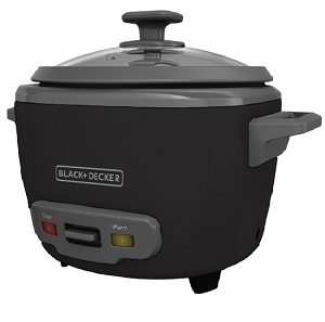 Arrocera 14 tazas 3.3lts - color negra - Black + Decker