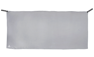 Toalla de microfibra - tamaño grande - color gris