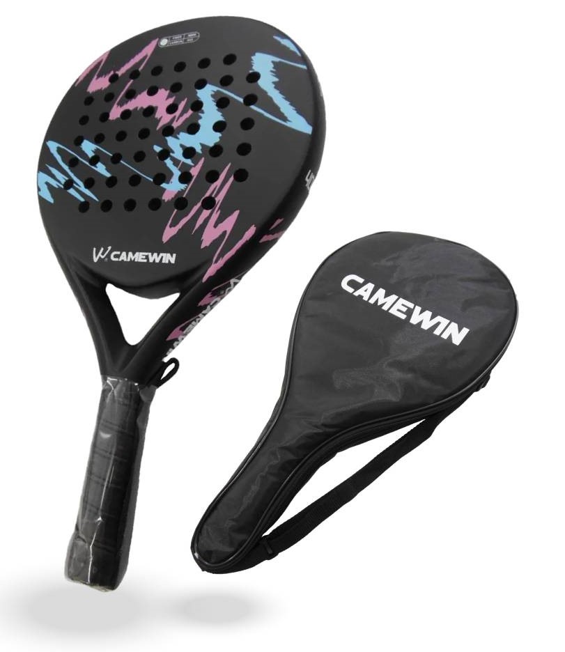 Pala raqueta de padel incluye funda protectora ENERO EN MOVIMIENTO