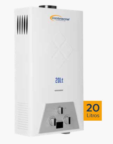 Calefon continental 20 litros nvo