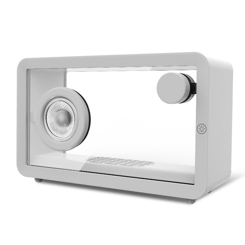 Parlante altavoz audio bluetooth transparente, ebasix