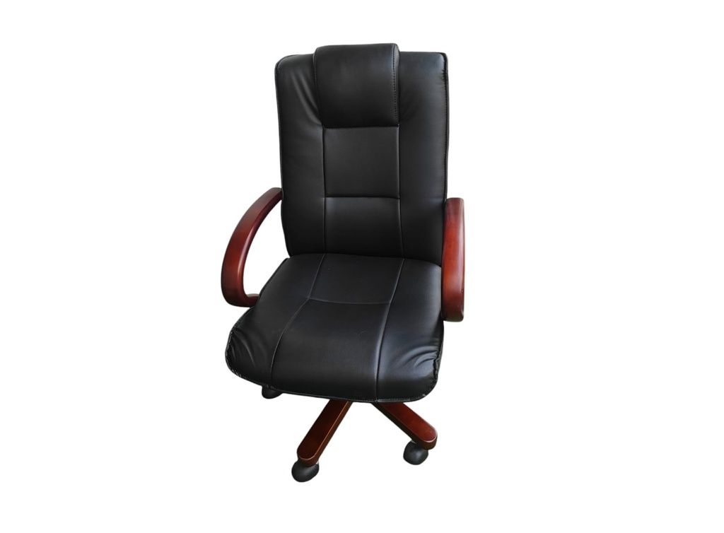 Silla Oficina Elegante Paris apoyabrazos de madera