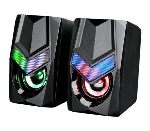 Parlantes Pc Altavoces Para Juegos Estéreo 2.0