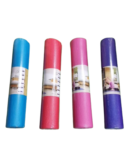 Mat De Yoga 6 mm Alfombra De Ejercicio Múltiples