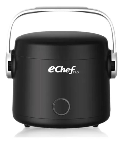 Lonchera electrica portatil 1.8 litros, color negro