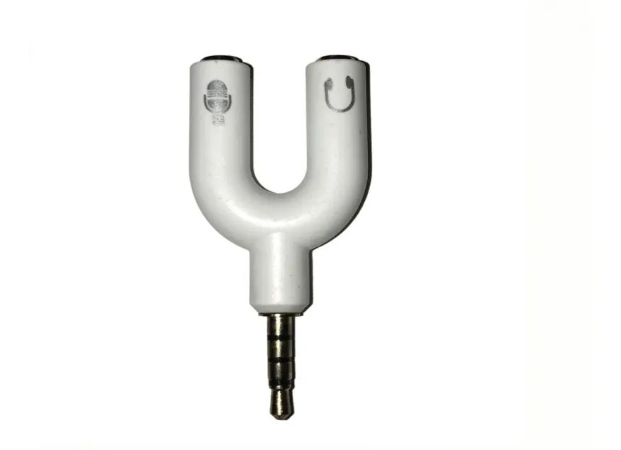 Auxiliar 3.5mm Divisor Auricular Microfono Splitter En Y