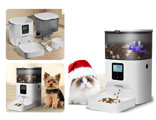 Alimentador automatico de mascotas, Ebasix