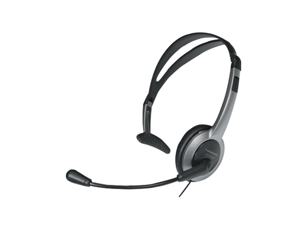 Audífonos Con Micrófono Panasonic  Control De Volumen Botón Silencio