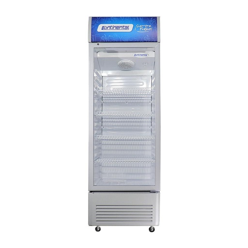 [XLS280W] Refrigeradora vertical Vitrina continental xls 280Litros