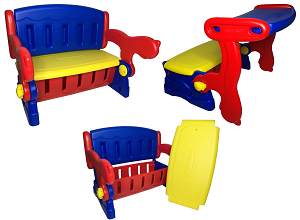 [FENIX 400] Escritorio Infantil 3 N 1 Niño