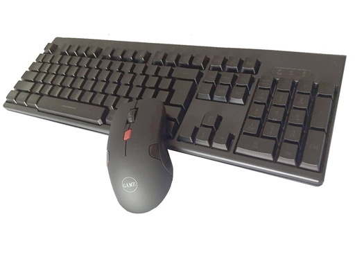 [20-01-060] Combo Teclado y Mouse Gamer Inalambrico