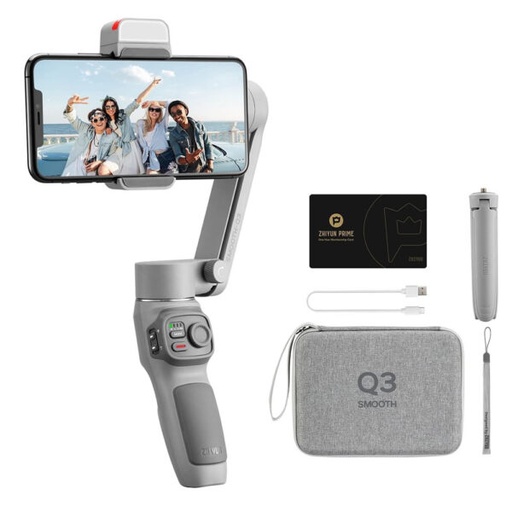 [Estabilizador para Teléfono Celular Zhiyun Smooth Q3 Combo + Tripode] Estabilizador para Teléfono Celular Zhiyun Smooth Q3 Combo + Tripode