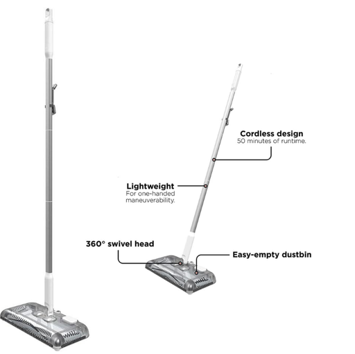 [barredera_usa] Barredora de Piso de Litio de 30 min - Black and Decker