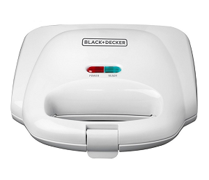 [BD-SM1000W] Sanduchera Black 2 panes - Black+Decker - Color Blanco