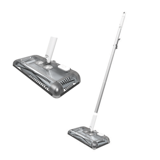 [41962] Barredora De Piso Black Decker Inalambrica Litio Hasta 50Min Cabeza Giratoria Blanca